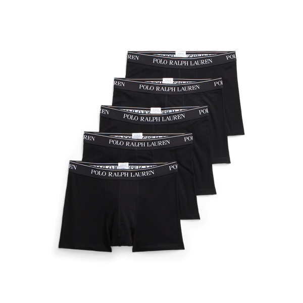 5 slips-boxers classiques coton stretch