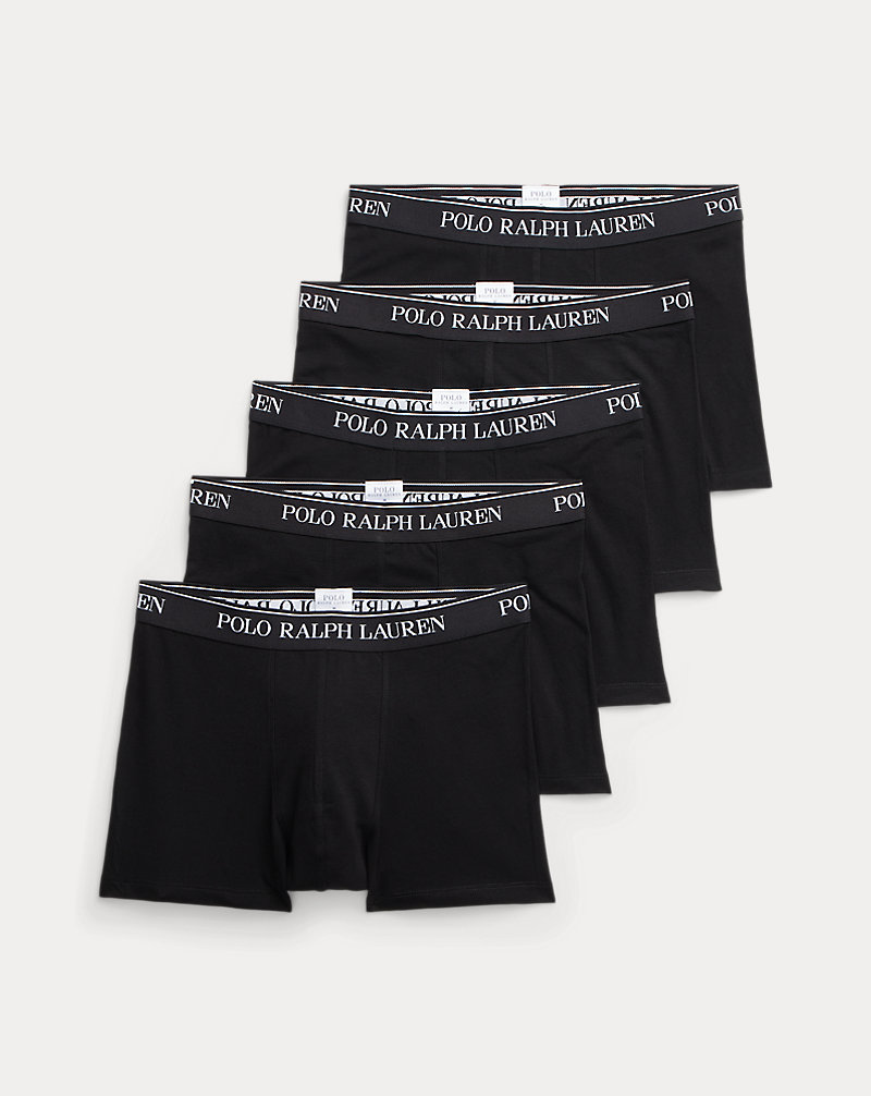 5 slips-boxers classiques coton stretch Polo Ralph Lauren 1