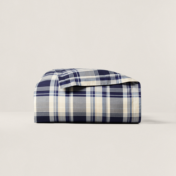 Linden Plaid Duvet Cover