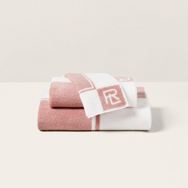 Ralph Lauren Peachy Pink Set of 2 Bath Towels Peach Bath Towel, Ralph  Lauren Towel, Pink Bath Towel 