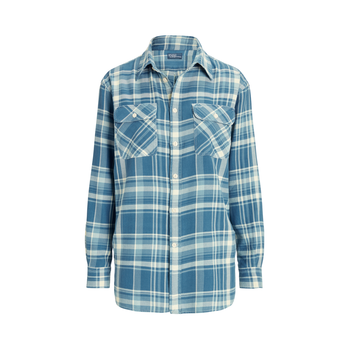 Relaxed Fit Plaid Cotton Twill Shirt | Ralph Lauren
