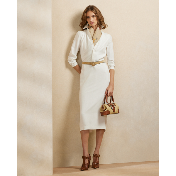 Knowles Silk Shantung Day Dress