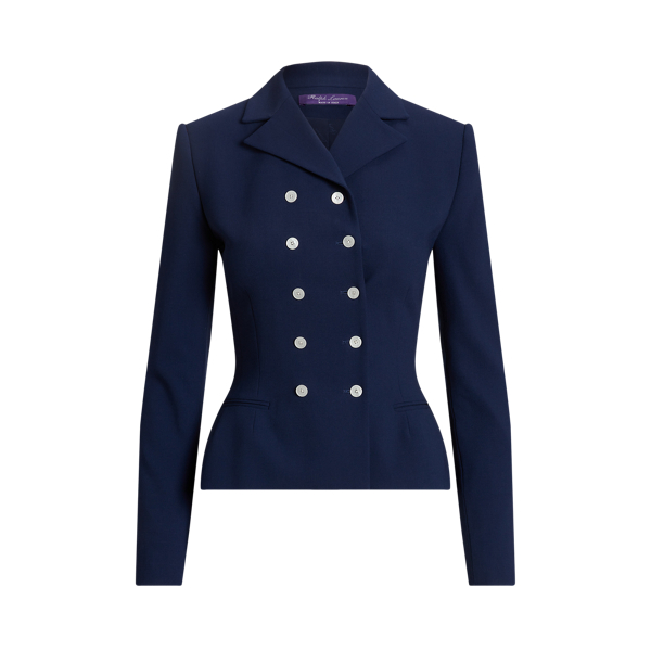 Olwen Wool Crepe Jacket