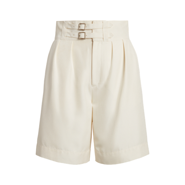 Francine Silk Shantung Short