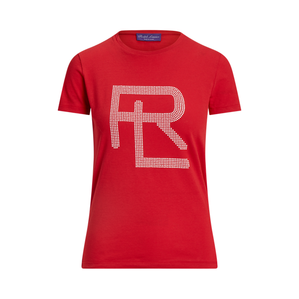 Embellished RL Cotton Tee
