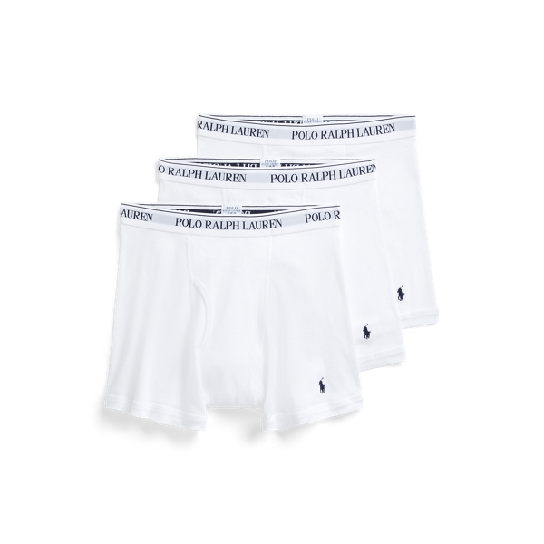 Cotton Wicking Boxer Brief 3-Pack | Ralph Lauren