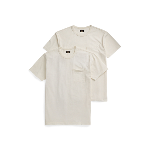 Garment-Dyed Pocket T-Shirt Two-Pack RRL 1