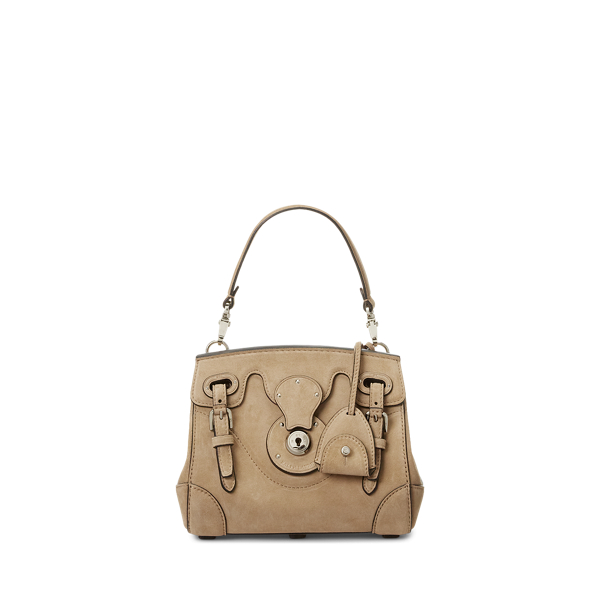 Soft Ricky 18 Calf Suede Bag for Women Ralph Lauren KW