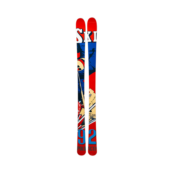 Ski ’92 Graphic Decorative Skis