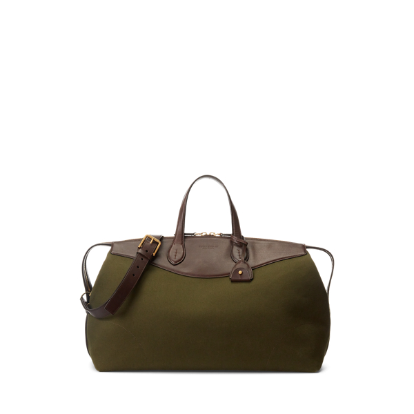 Voyager Canvas and Vachetta Leather Duffel