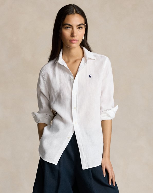 Camicia in lino Relaxed-Fit