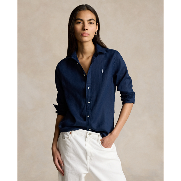 Camisa de linho Relaxed Fit