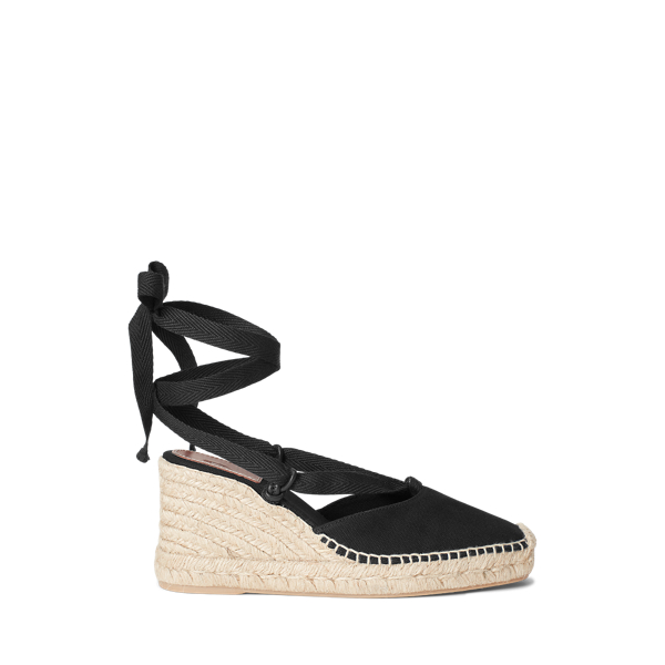 Ralph lauren wedge best sale espadrilles