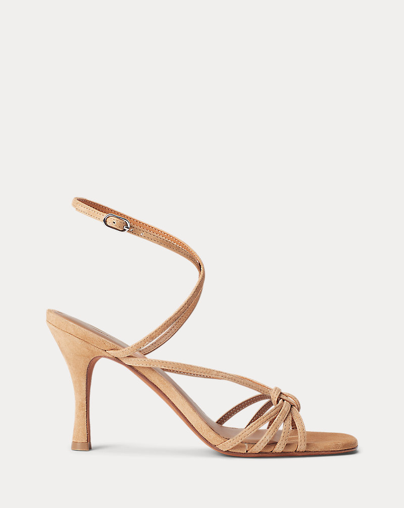 Suede Knotted Sandal Polo Ralph Lauren 1