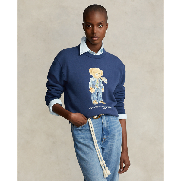 Polo Bear Cotton-Blend Sweatshirt Polo Ralph Lauren 1