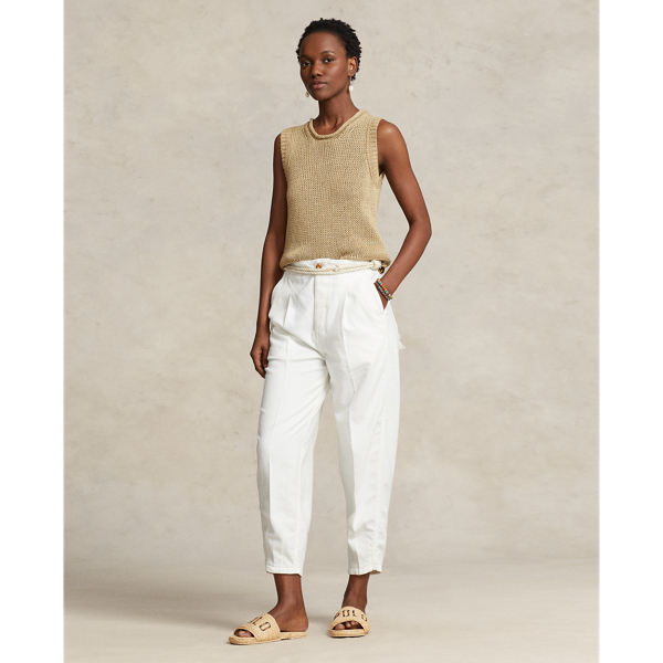 Curved Tapered Chino Trouser