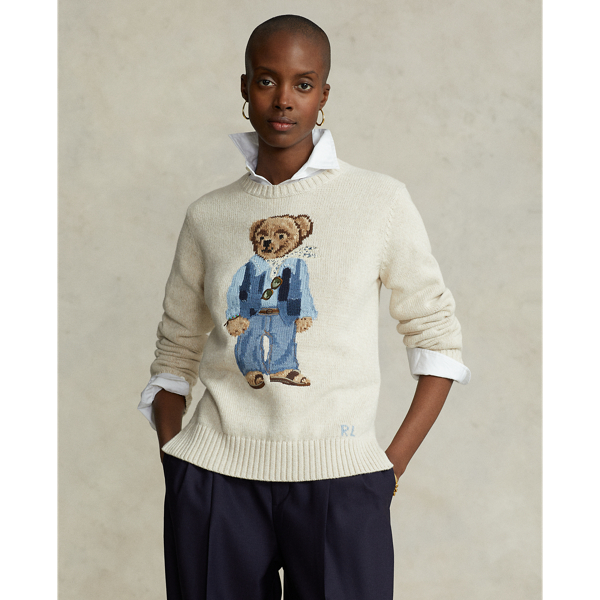 Polo Bear Cotton Jumper