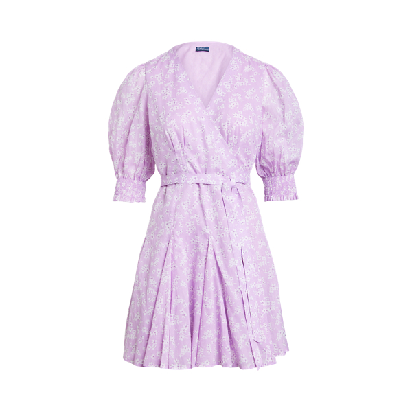 Floral Wrap Cotton Dress Ralph Lauren® Australia