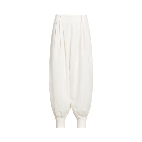 Chloris Embroidered Waist Balloon Trouser