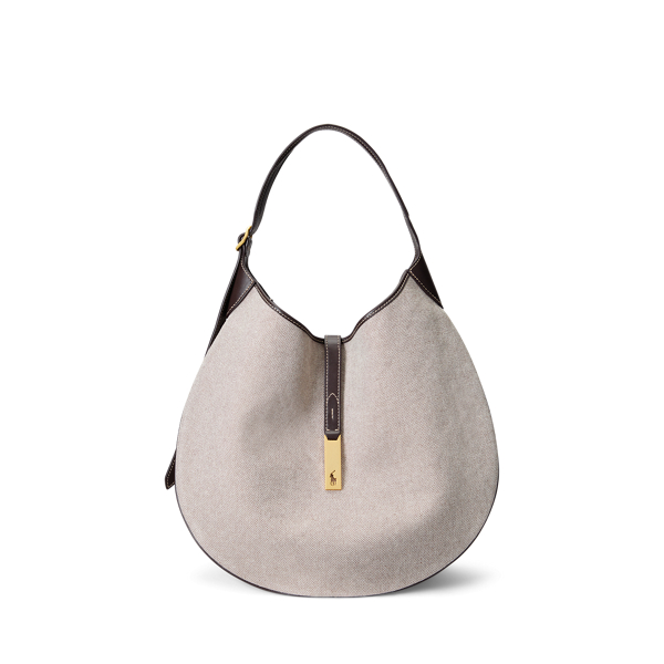 Polo ID Canvas Medium Shoulder Bag