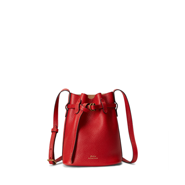 Leather Small Bellport Bucket Bag