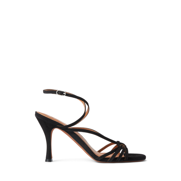 Suede Knotted Sandal