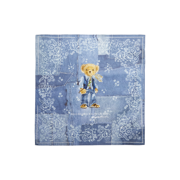 Polo Bear Cotton Scarf