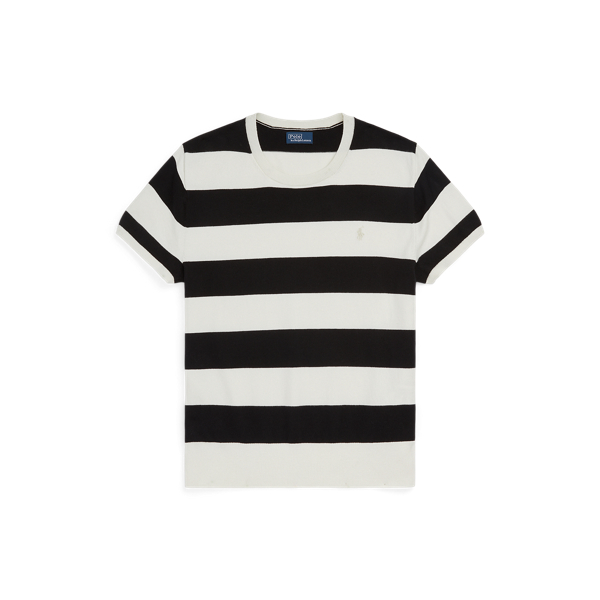 Striped Cotton Crewneck Tee