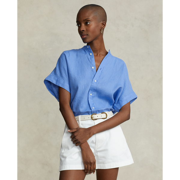 Linen Short-Sleeve Shirt