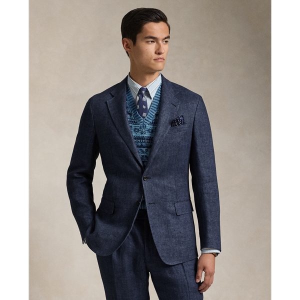 Polo Soft Tailored Linen Suit Jacket