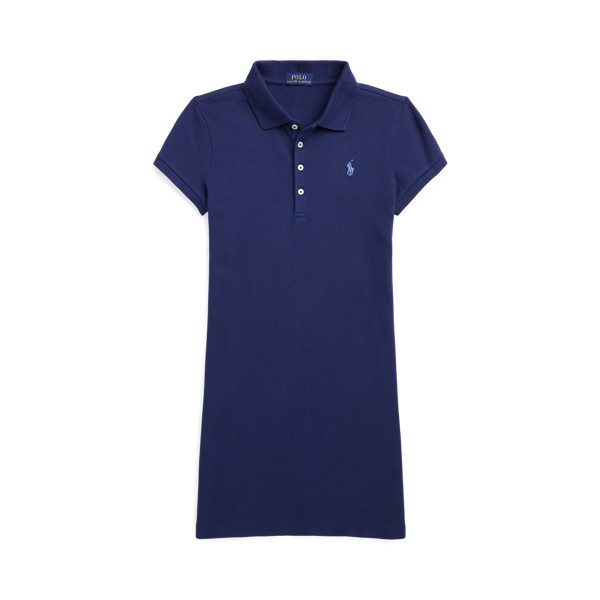 Cotton Mesh Polo Dress GIRLS 7–14 YEARS 1