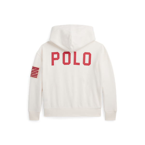 Flag and Logo Fleece Hoodie for Children | Ralph Lauren® NO