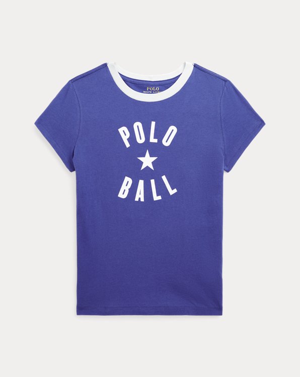 Polo Ball Cotton Jersey Tee