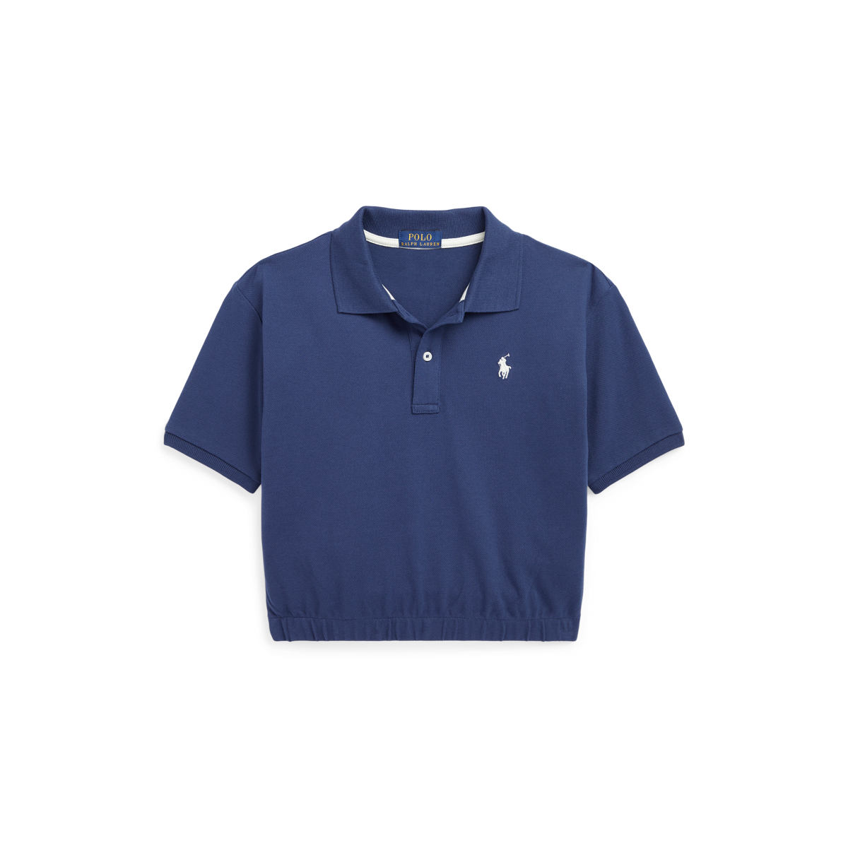 Stretch Mesh Boxy Polo Shirt | Ralph Lauren