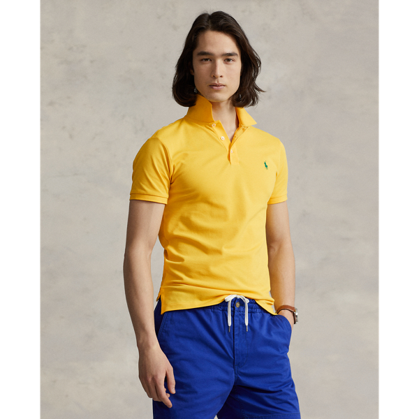 Polo Ralph Lauren Men's Custom Slim Fit Logo T-Shirt - Empire Yellow - XL