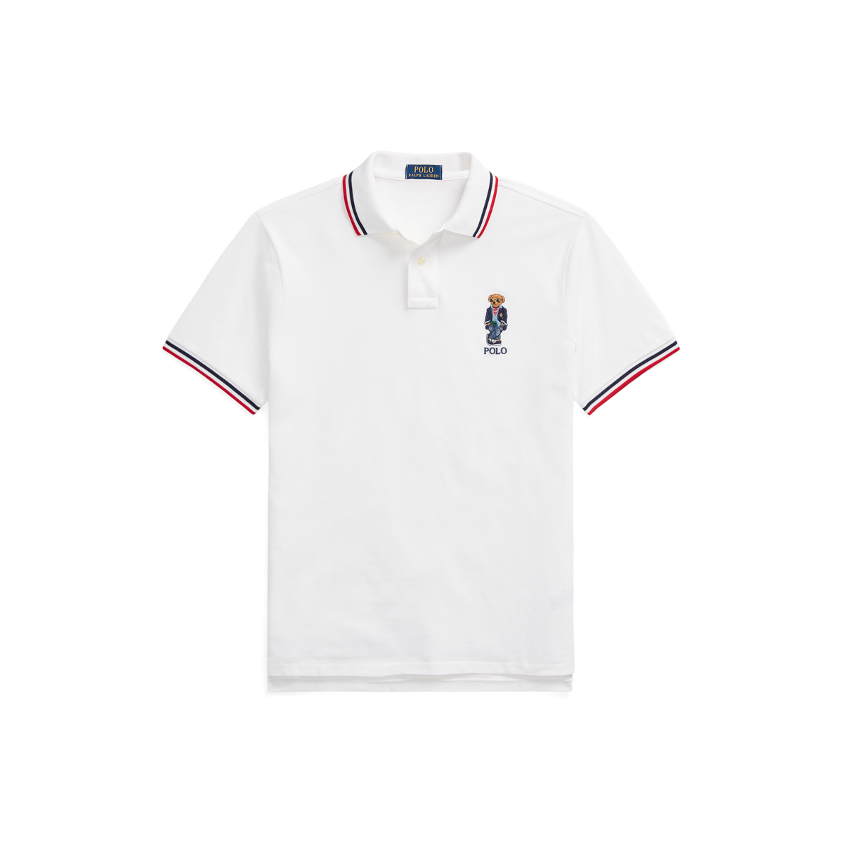 Polo Ralph Lauren Custom Polo Bear Mesh Polo Shirt » Buy online now!