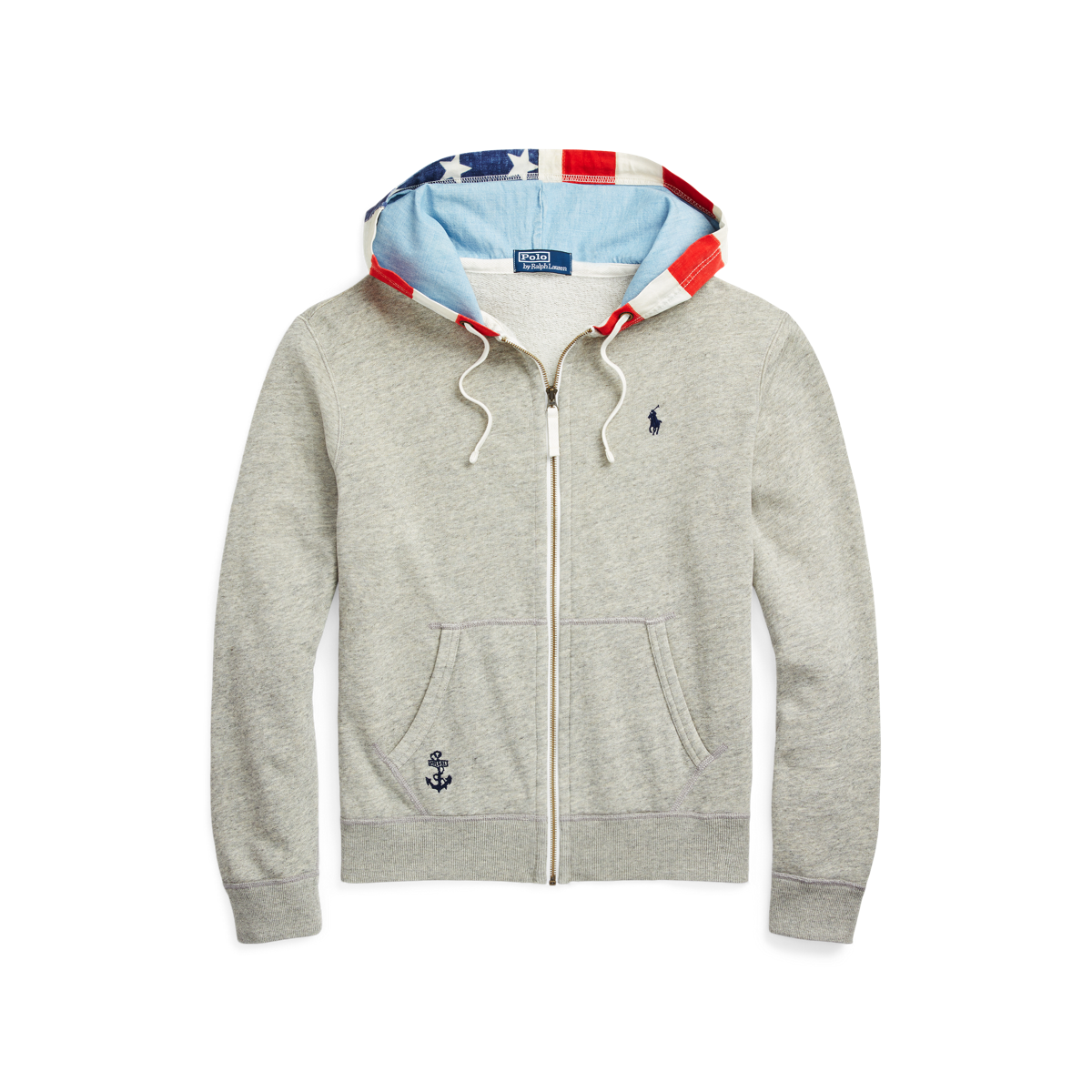 Flag Fleece Full-Zip Hoodie | Ralph Lauren