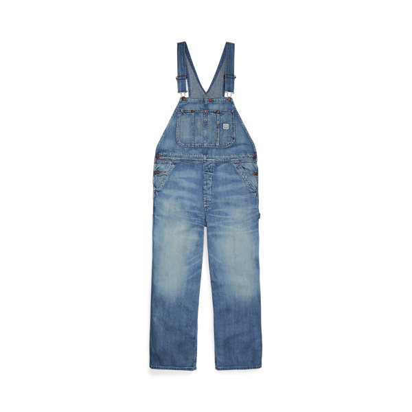 Ralph lauren deals denim overalls