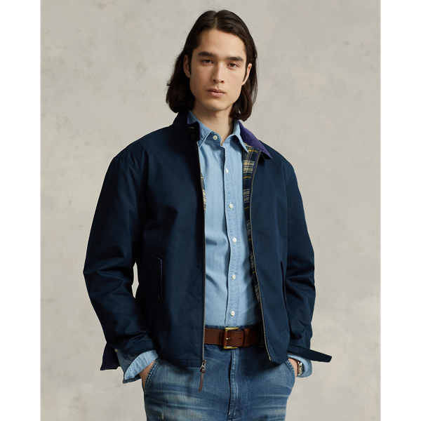 Polo Ralph Lauren Ventile button-up collar shirt jacket - Blue