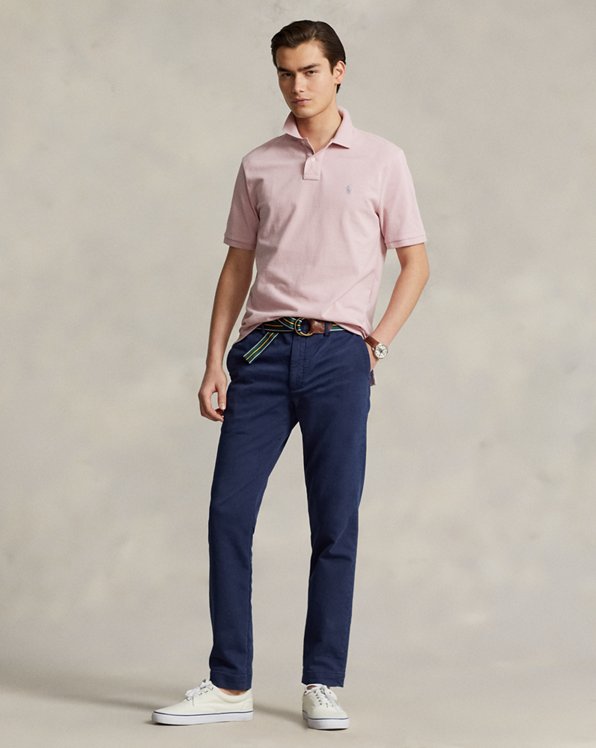Stretch Slim Fit Knitlike Chino Trouser