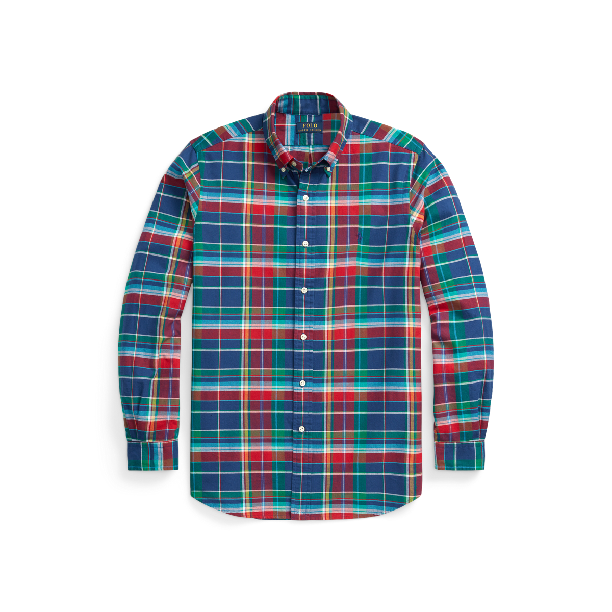 Classic Fit Plaid Oxford Shirt | Ralph Lauren