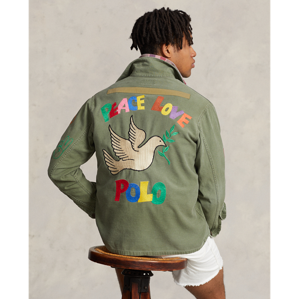 Classic Fit Peace Love Polo Shirt for Men | Ralph Lauren® SA