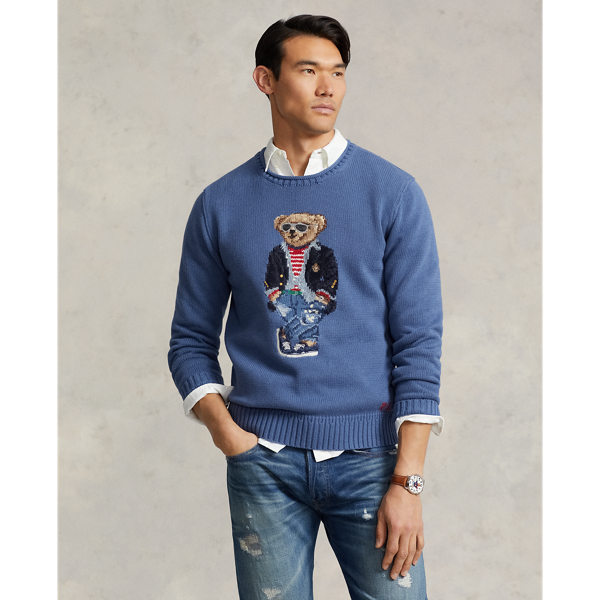 Polo Bear Cotton Mockneck Jumper Polo Ralph Lauren 1