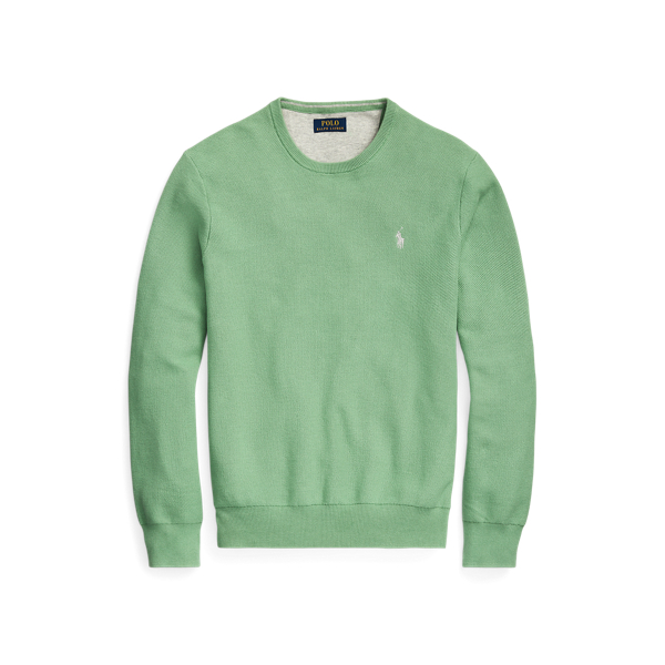 Polo Ralph Lauren Textured Cotton Crewneck Sweater