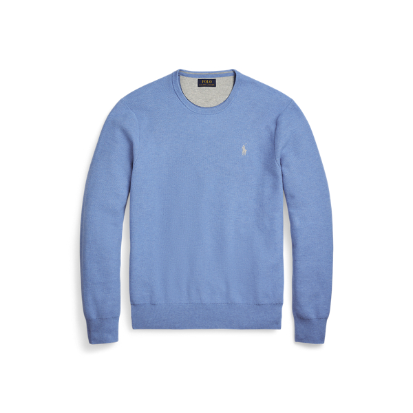 Polo Ralph Lauren Textured Cotton Crewneck Sweater