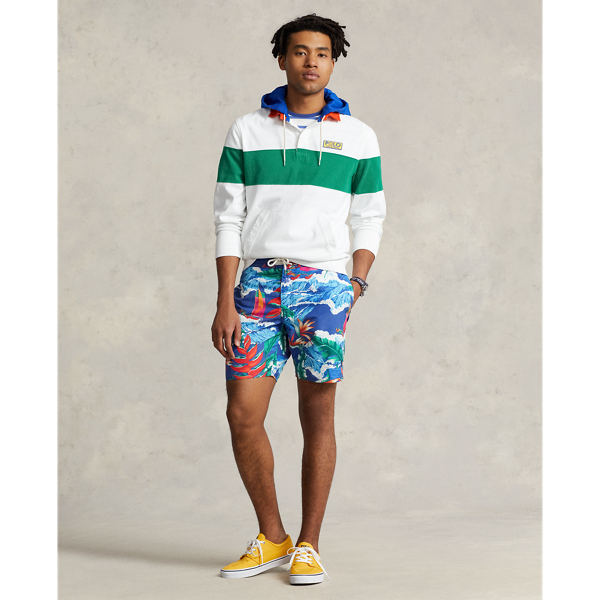 Polo Ralph Lauren 7.25-Inch Hoffman Print Swim Trunk