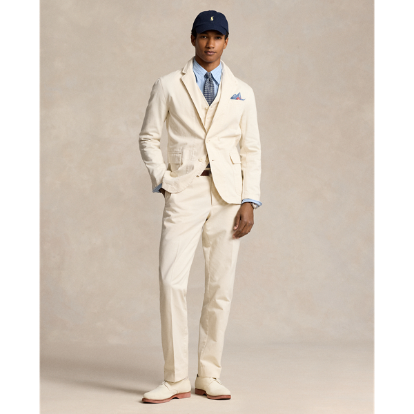 Modern Washed Twill Suit Jacket Polo Ralph Lauren 1
