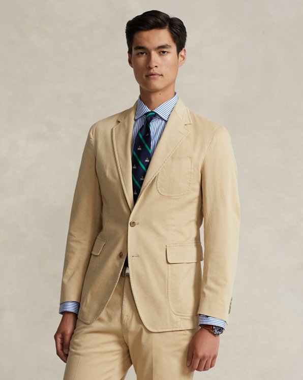 Polo Soft Tailored Chino Suit Jacket