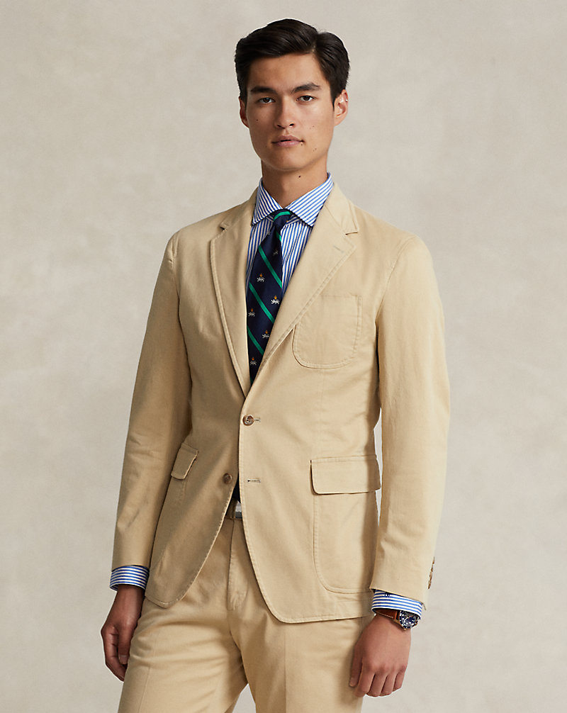Polo Unconstructed Chino Suit Jacket Polo Ralph Lauren 1