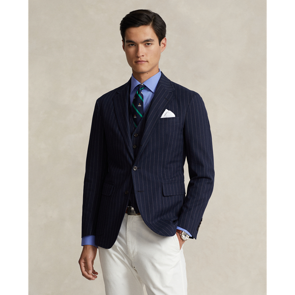 Pinstripe sport coat clearance